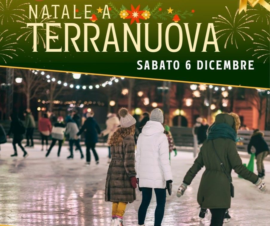 Accensione dell'albero e inaugurazione della pista di pattinaggio a Terranuova 
