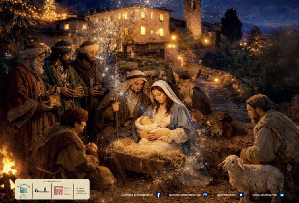 Quella notte a Moncioni,  presepe vivente nel borgo