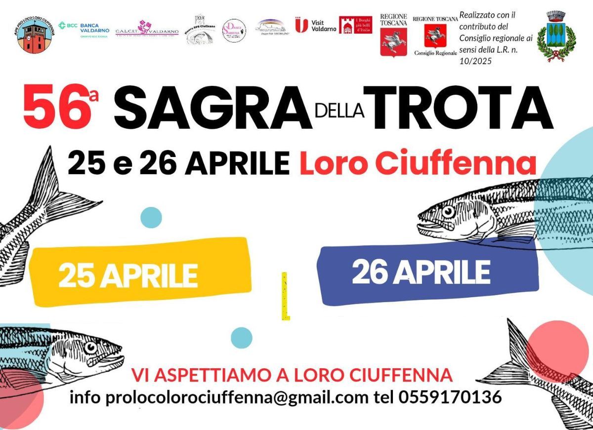  56ª Sagra della Trota di Loro Ciuffenna 
