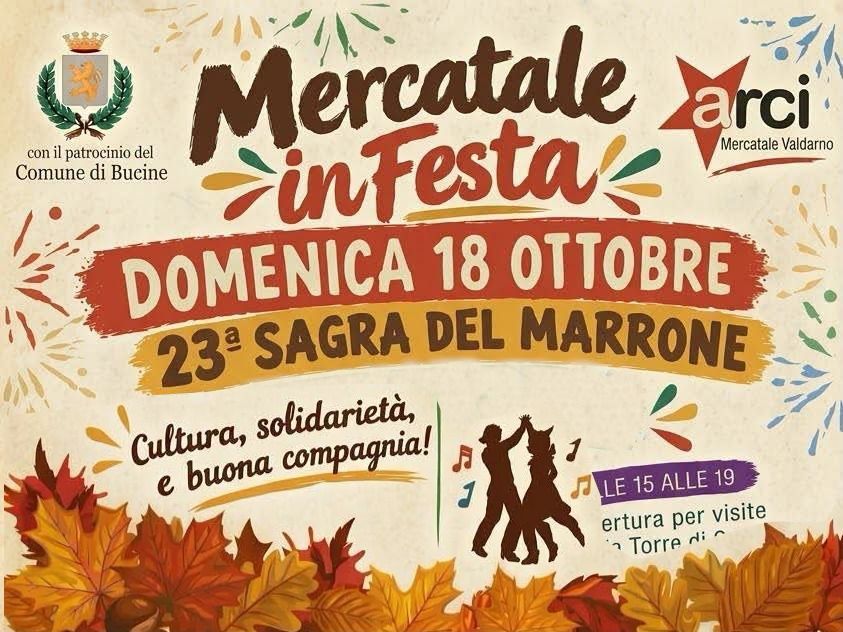 Mercatale in Festa 2026: torna la Sagra del Marrone tra mercatini, sapori e tradizioni