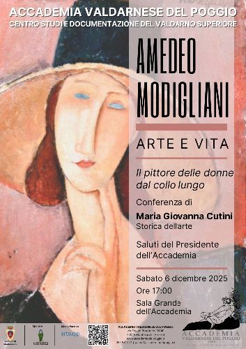 AMEDEO MODIGLIANI PROTAGONISTA DELLA CONFERENZA DELLA STORICA DELL’ARTE MARIA GIOVANNA CUTINI