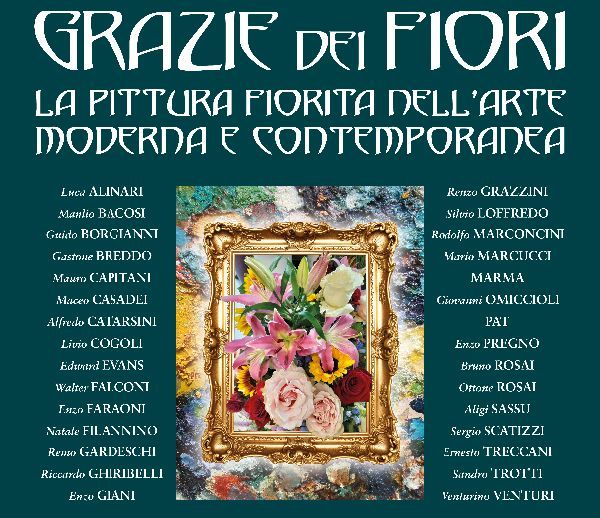 Grazie dei fiori: la mostra di pittura fiorita dell'arte moderna e contemporanea