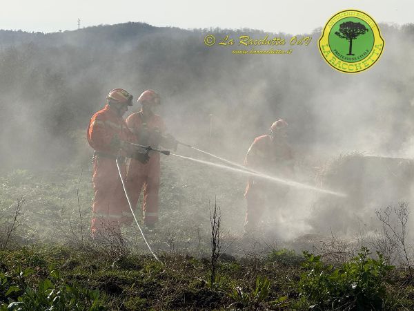 Esercitazione di protezione civile nel Comune di Laterina Pergine Valdarno