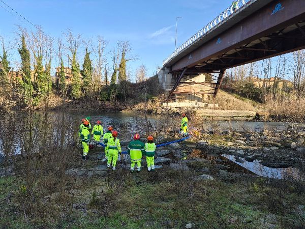 Esercitazione di protezione civile nel Comune di Laterina Pergine Valdarno