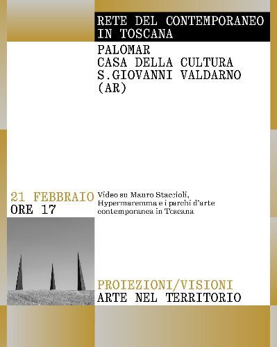 PROIEZIONE E VISIONI: ARTE NEL TERRITORIO