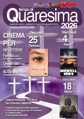Cinema per riflettere al tempo di Quaresima 2026