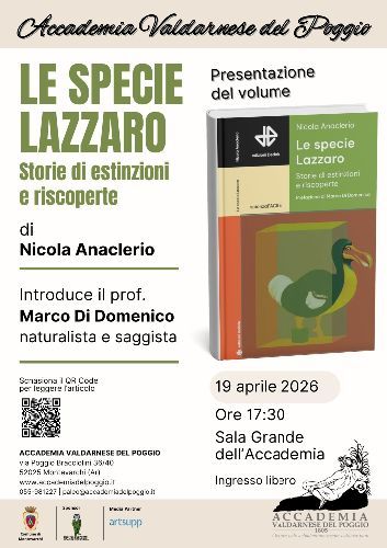 LE SPECIE LAZZARO. STORIE DI ESTINZIONI E RISCOPERTE