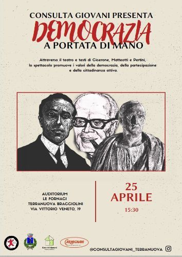 Democrazia a portata di mano:in occasione della festa della liberazione