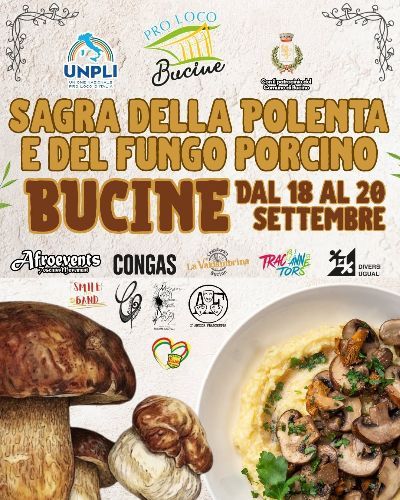 SAGRA DELLA POLENTA E DEL PORCINO 2026 